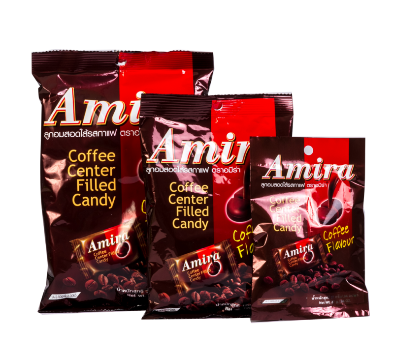 Kẹo nhân cà phê Amira - Amira Coffee Center Filled Candy 120g
